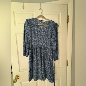 JCrew Blue Dress